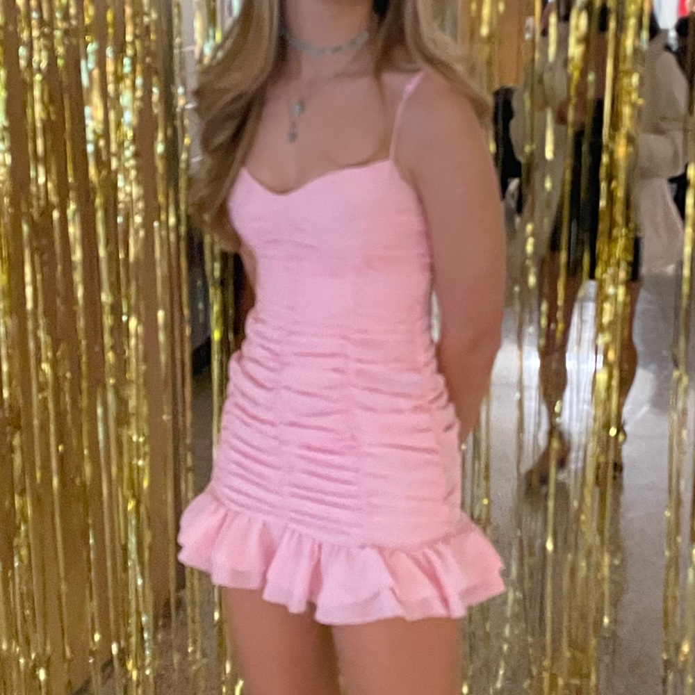 Light pink dress